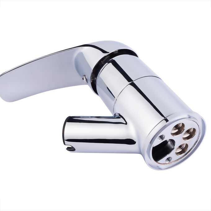 Змішувач для кухні Lidz Mars 81011 (LDMAR011CRM34859, з висувною лійкою), фото , изображение 3