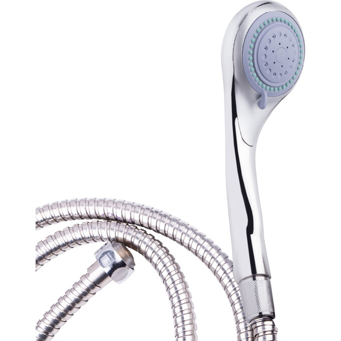 Смеситель для душа Lidz Mars 81 01000 (LDMAR010CRM34892, с лейкой и шлангом), фото 3