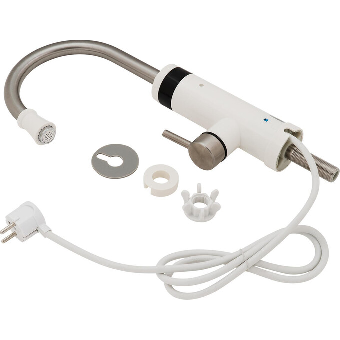 Проточный водонагреватель для кухни Lidz 95 00 060 (LDWAR059WNK35878, белый/никель, с электронагревом 3 кВт), фото 5