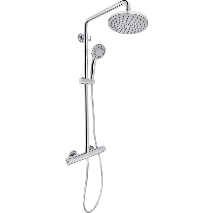 Душевая система с термостатом Qtap Sloup Chrome 57103ONC (QTSL57103ONC), фото 