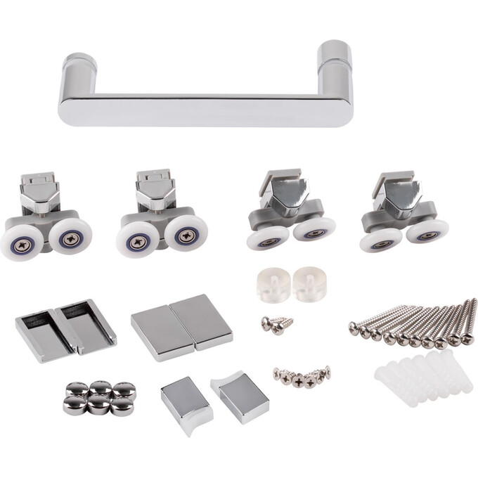 Душевая дверь Qtap Taurus CRM2013-14.C6 (TAUCRM201314C6, 140 см, стекло прозрачное, профиль хром), Доступные размеры: 140, фото 7