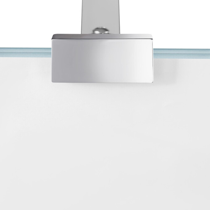 Душевая перегородка Qtap Walk-In Standard CRM2011.C8 (STDCRM2011C8, 110 см, стекло прозрачное, профиль хром), Доступные размеры: 110, Цвет производителя: хром, фото 3