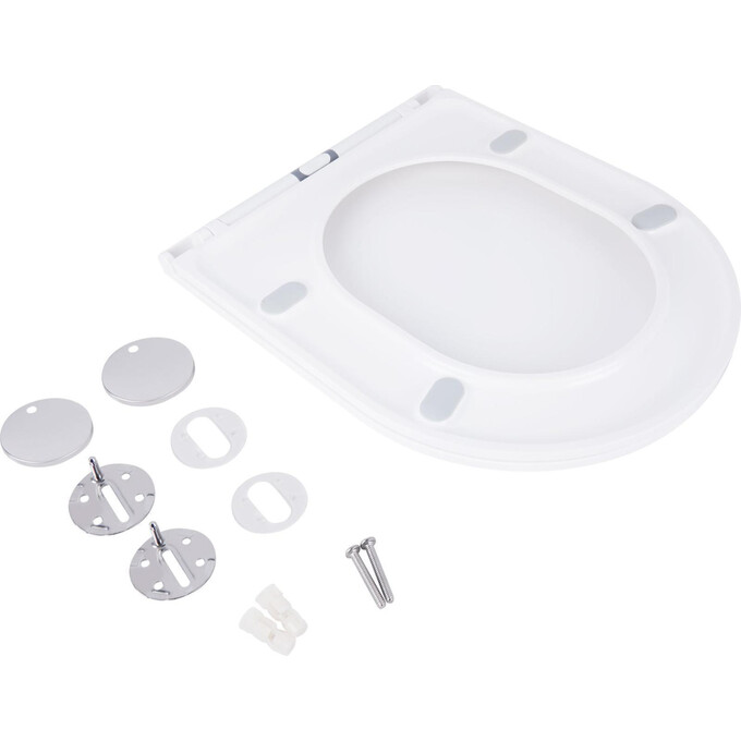 Сиденье для унитаза Qtap Robin/Aries Slim White QT99HXU13W (с микролифтом), фото 5