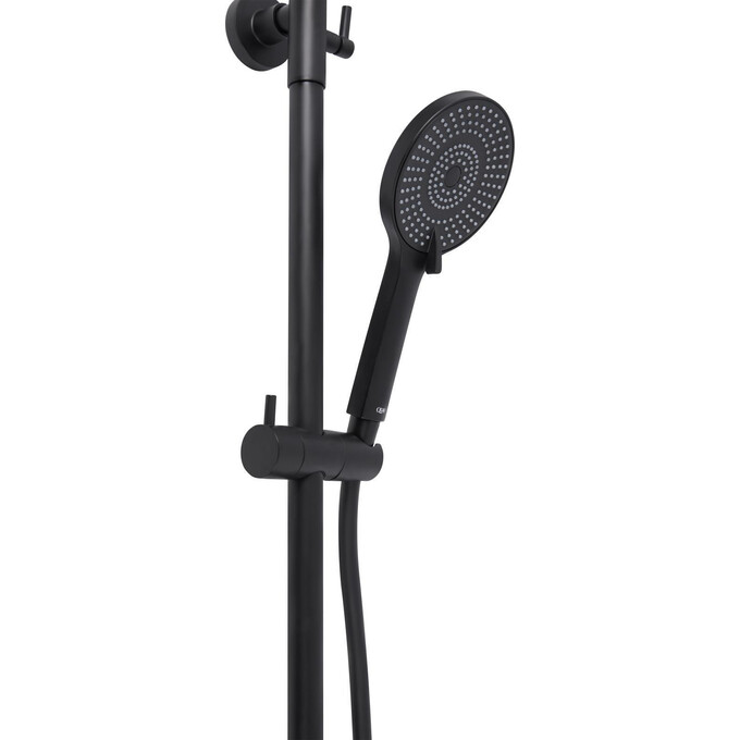 Душевая система Qtap Scorpio Black Matt 51105OGB (QTSCO51105OGB, черная матовая), фото 3