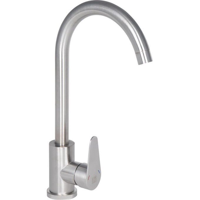 Смеситель для кухни Lidz Vida 04U-SFS (LDVID015FNKS43355, никель), фото 