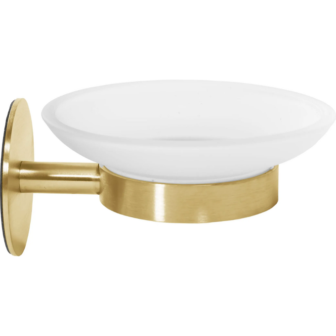 Мильниця Rea Brushed Gold REA-77054 (322218B, брашоване золото, настінна), Колір виробника: золото брошене (матове), фото , изображение 2