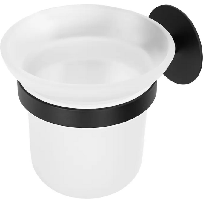 Йоржик для унітазу Rea Black REA-77013 (322222A, чорний, настінний), Колір виробника: чорний, фото , изображение 4