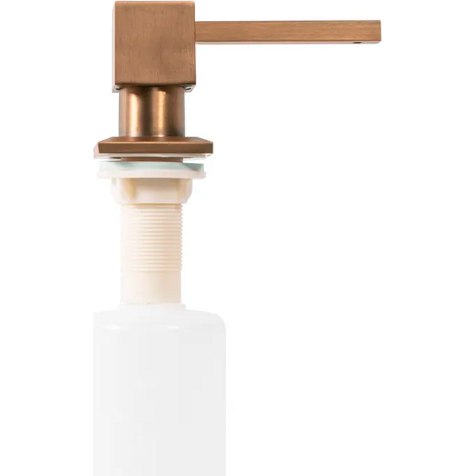 Дозатор для миючого засобу Rea Copper BAT-05013 (мідний, 330 мл), Колір виробника: мідь, фото , изображение 4