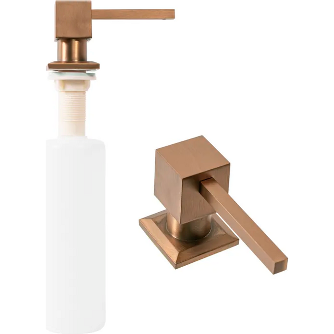 Дозатор для миючого засобу Rea Copper BAT-05013 (мідний, 330 мл), Колір виробника: мідь, фото 