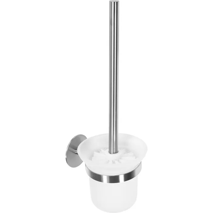 Ёршик для унитаза Rea Nickel REA-77011 (322222, никель, настенный), Цвет производителя: никель, фото 2