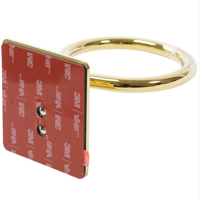 Склянка для зубних щіток Rea Gold REA-77063 (322189, золота, настінна), Колір виробника: золото, фото , изображение 4