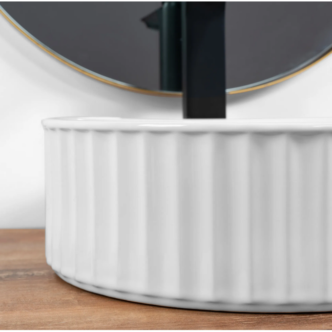 Раковина Rea Charlotte White REA-U6960 (36 см), фото , изображение 5