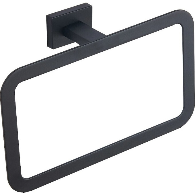 Рушникотримач Mexen Arno Black MEX-7020732-70 (чорний, кільце), Колір виробника: чорний, фото 