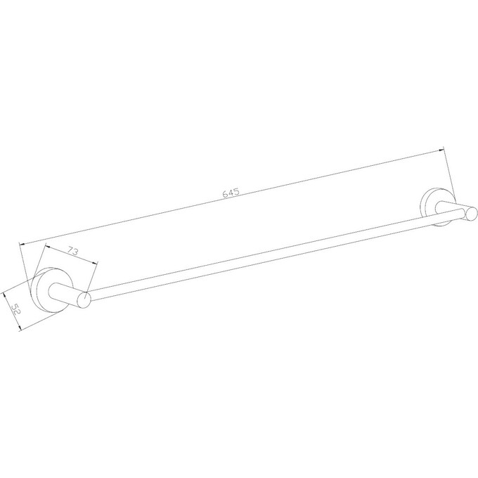 Рушникотримач Mexen Remo Rose Gold MEX-7050724-60 (рожеве золото), Колір виробника: рожеве золото, фото , изображение 2