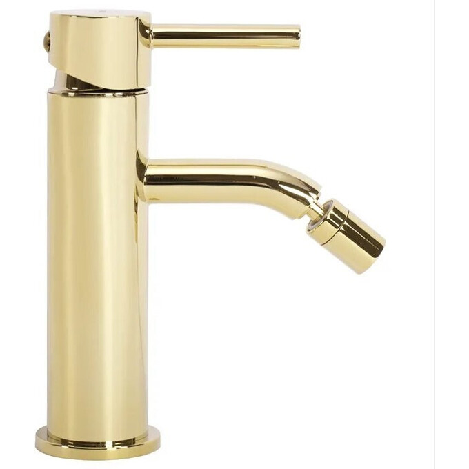 Змішувач для біде Rea Lungo Gold REA-B0668 (золотий), Колір виробника: золото, фото , изображение 2