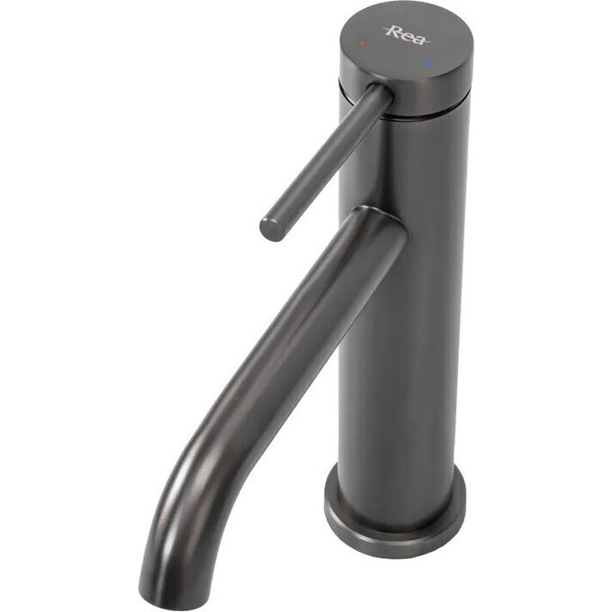 Змішувач для умивальника Rea Clif Tytan REA-B5322 (титан), Колір виробника: титан, фото , изображение 3