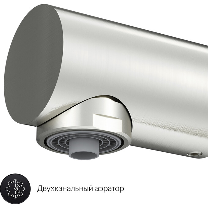 Смеситель для кухни Am.Pm Like F8005711 (сатин, с подключением питьевой воды), Цвет производителя: сатин, фото 10