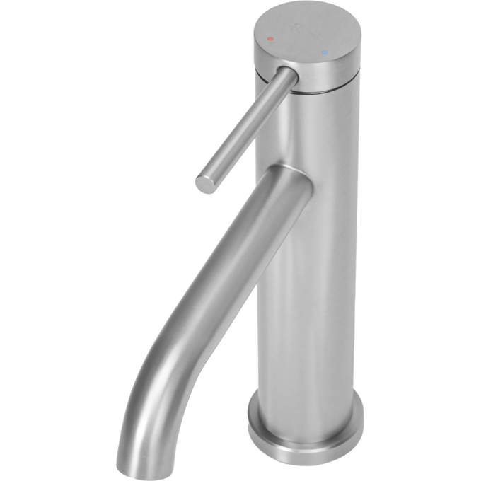 Змішувач для умивальника Rea Clif Nickel Brushed REA-B5324 (брашований нікель), Колір виробника: брашований нікель, фото , изображение 2