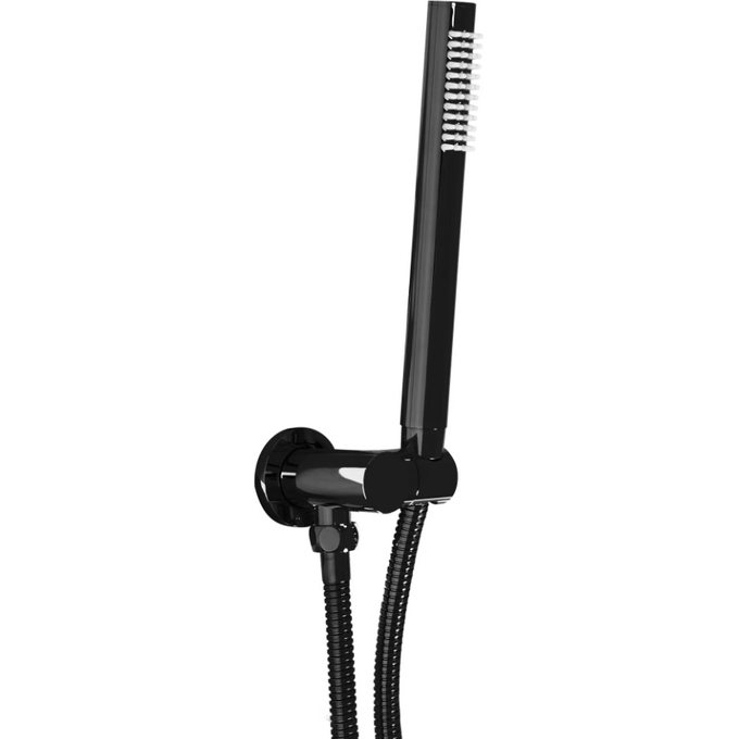 Душова система Rea Lungo Black Metallic REA-P4420 (чорний металік, прихованого монтажу), Колір виробника: чорний металік, фото , изображение 3