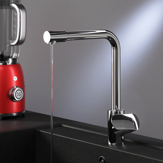 Смеситель для кухни Am.Pm Like F8005700 (с подключением питьевой воды), Цвет производителя: хром, фото 4