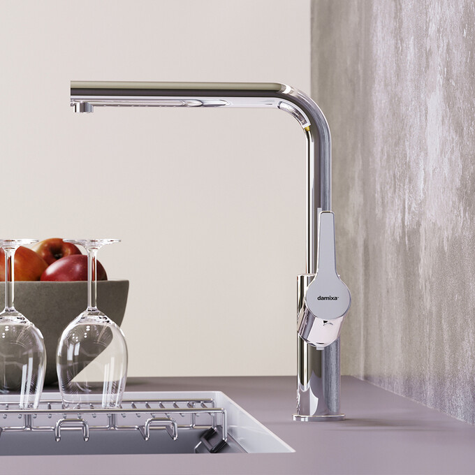 Змішувач для кухні Damixa Merkur 710770000, фото , изображение 3