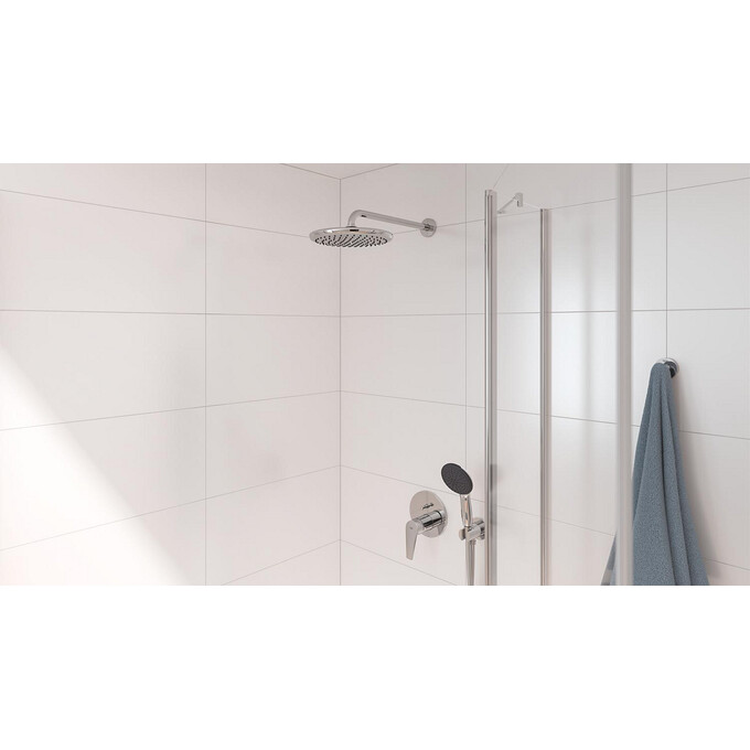 Підключення для душового шланга Grohe QuickFix Vitalio Universal 26962001 (з утримувачем), Колір виробника: хром, фото , изображение 2