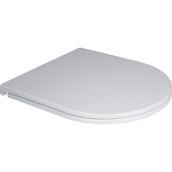 Комплект унитаз с инсталляцией 4 в 1 Qtap QT1333046EUQW45146: подвесной унитаз с сиденьем Robin QT1333046EUQW + инсталляция Nest ST QT0133M425 + клавиша смыва Nest QT0111M11112CRM + звукоизоляционная прокладка, фото 7