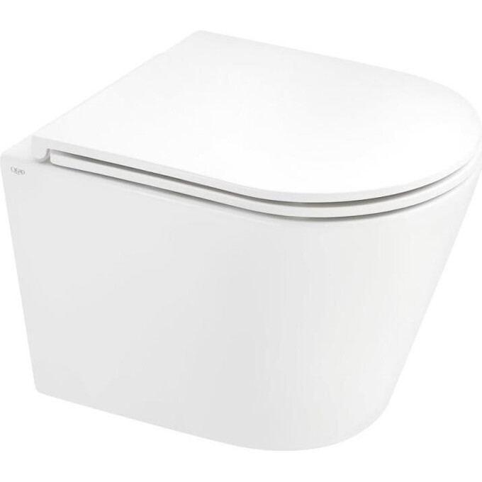 Комплект унітаз з інсталяцією 4 в 1 Qtap QT1433053EUQW45169: підвісний унітаз із сидінням Scorpio QT14332380AW + інсталяція Nest ST QT0133M425 + клавіша змиву Nest QT0111M08V1384W + звукоізоляційна прокладка, Колір виробника: білий глянець, фото , изображение 2