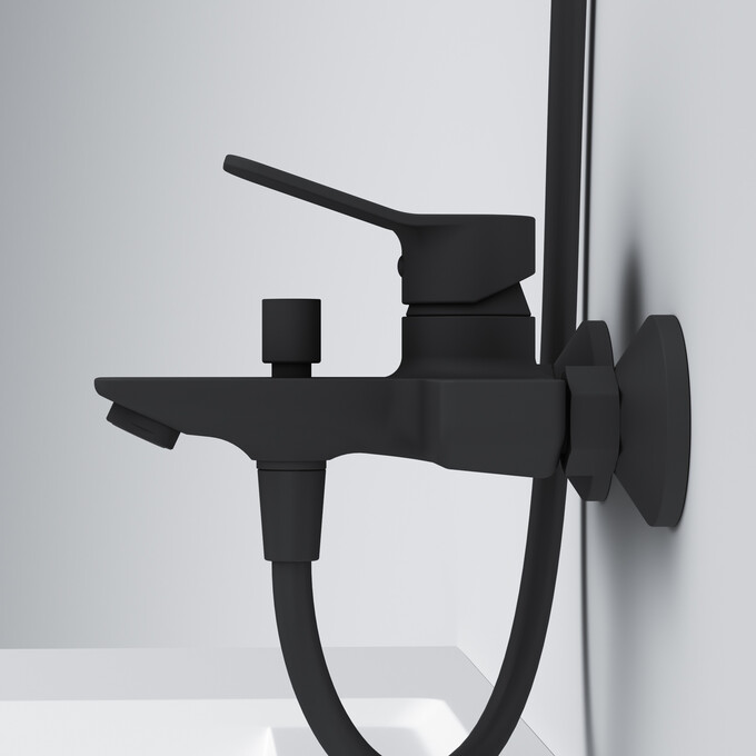 Смеситель для ванны Am.Pm X-Joy F85A10022 (черный), фото 5