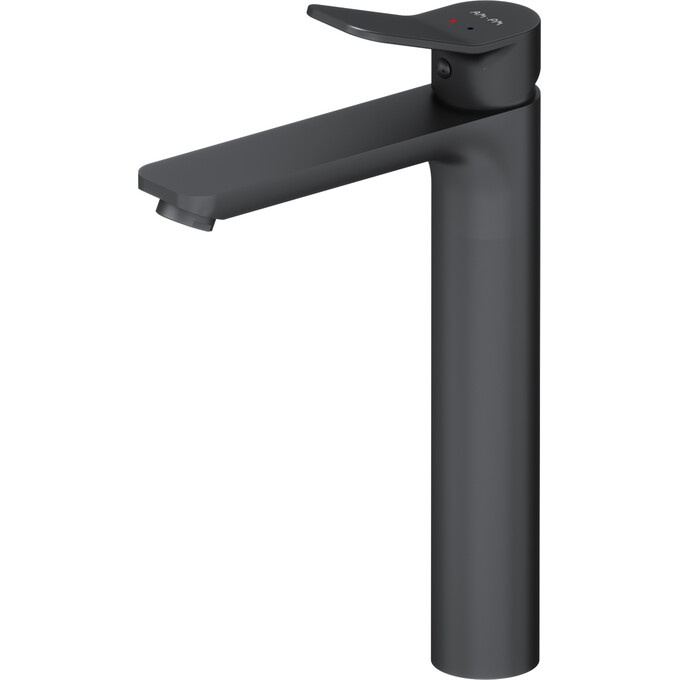 Змішувач для умивальника Am.Pm X-Joy F85A92022 (чорний матовий, високий), фото 
