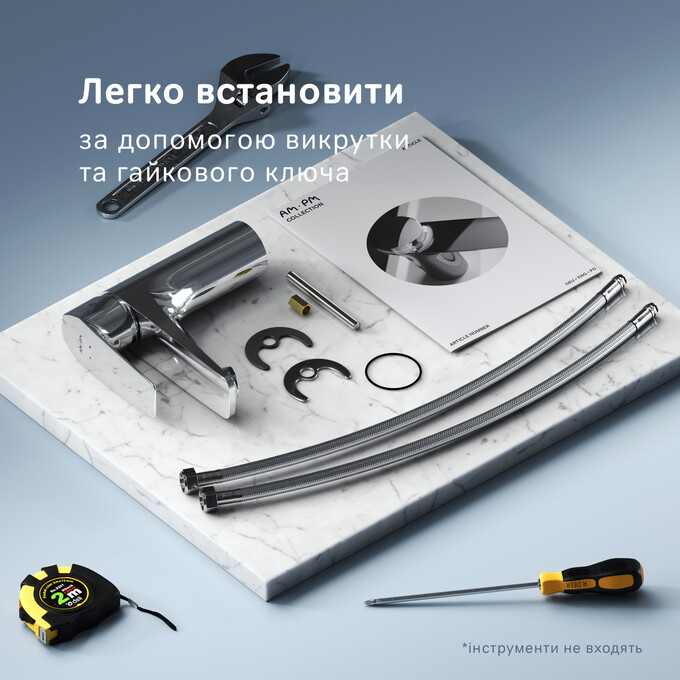 Смеситель для умывальника Am.Pm Gem F90E02100, фото 14