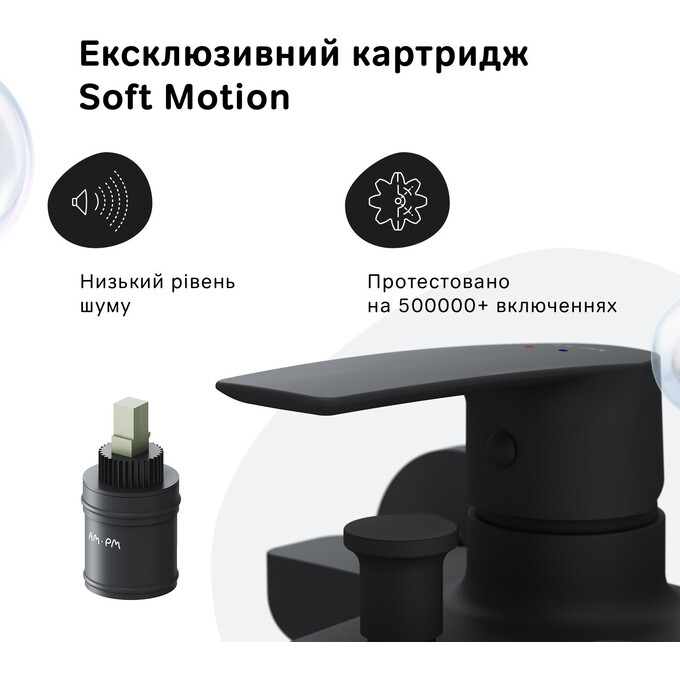 Смеситель для ванны Am.Pm Gem F90E10022 (черный), фото 11