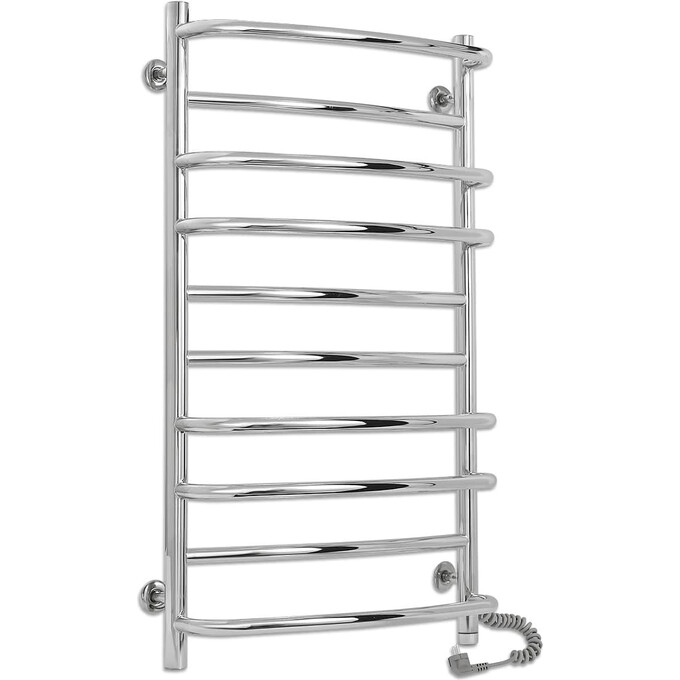 Электрический полотенцесушитель Laris Евромикс П10 73207685 (500x900, хром/белый/черный/золото/бронза, правый, сенсорный, с таймером), Доступные размеры: 500 x 900, Подключение полотенцесушителя: правое, фото 