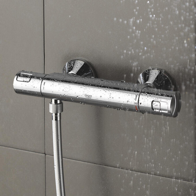 Смеситель для душа с термостатом Grohe QuickFix Precision Start 34597001 (с душевым гарнитуром), фото 2