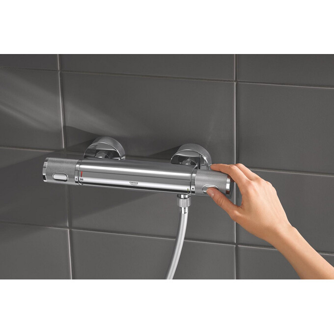 Смеситель для душа с термостатом Grohe QuickFix Precision Feel 34791001 (с душевым гарнитуром), фото 8