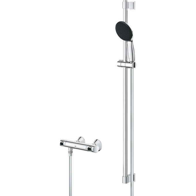 Смеситель для душа с термостатом Grohe QuickFix Precision Flow 34805001 (с душевым гарнитуром), фото 6