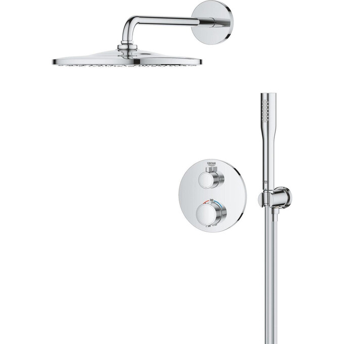 Душевая система с термостатом Grohe QuickFix Precision Thermostat 34880000 (скрытого монтажа), фото 7