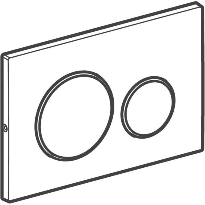 Змивна клавіша Geberit Sigma20 115.889.SN.1 (нержавіюча сталь), фото , изображение 2