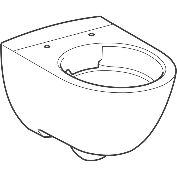 Безободковый подвесной унитаз Geberit Modo 502.788.00.1 (без сиденья), фото 3