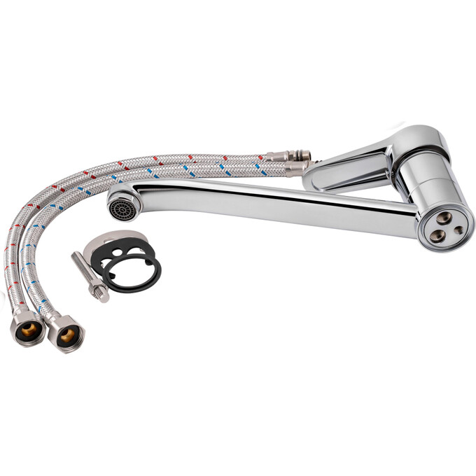 Смеситель для кухни Lidz Nicole 002 (LDNIC002CRM21878), фото 5