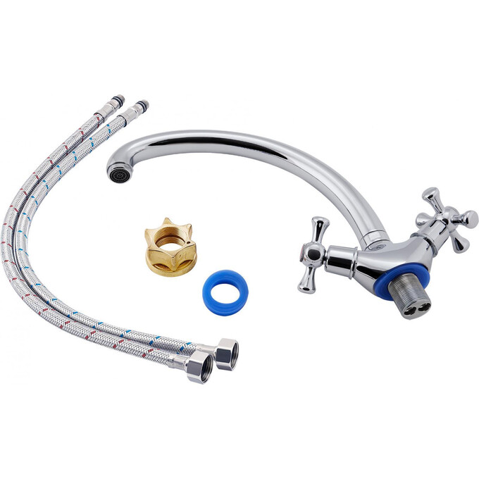 Смеситель для кухни Lidz Lamb 273F (LDLAM273FCRM21890), фото 3