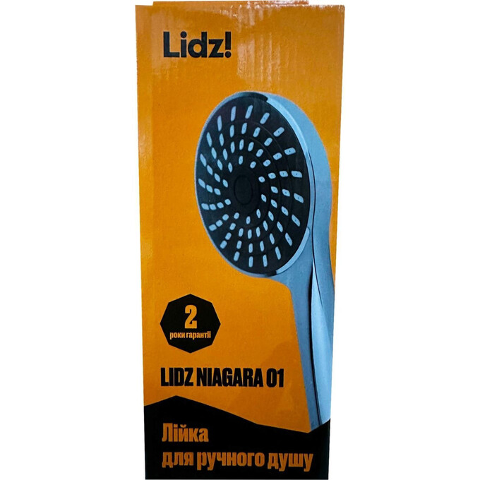 Лейка для душа Lidz Niagara 01 (LDNIA01CRM22034, однорежимная), фото 2
