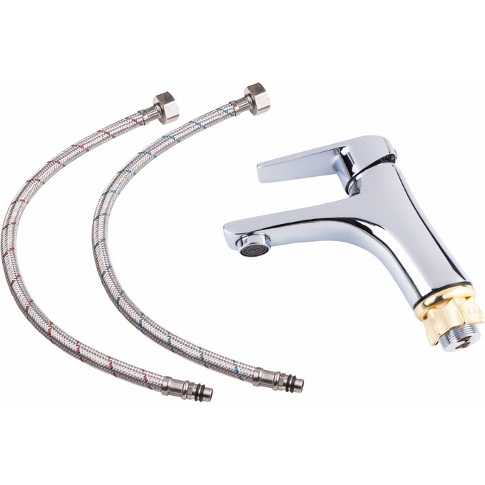 Смеситель для умывальника Lidz Gloria 001F (LDGLO001FCRM35116), фото 6