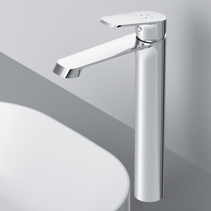 Смеситель для умывальника Am.Pm Func F8F92000 (высокий), Цвет производителя: хром, фото 5