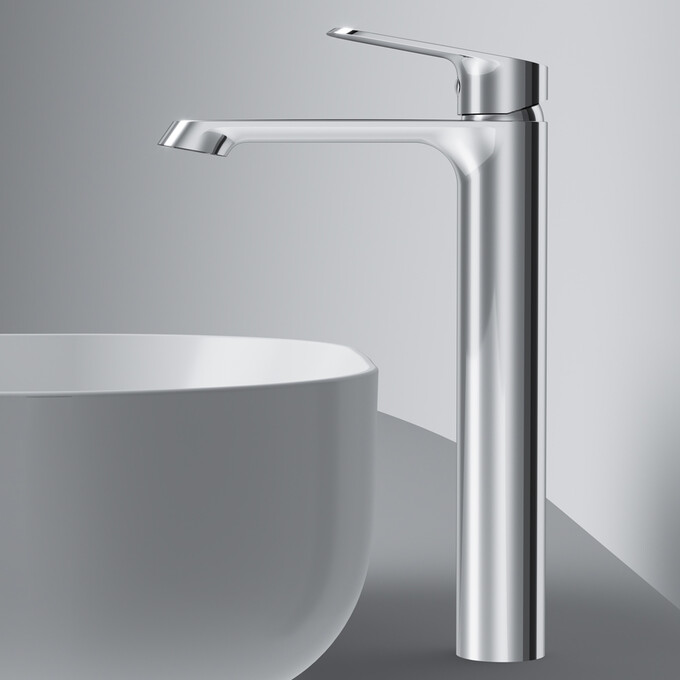 Смеситель для умывальника Am.Pm Func F8F92000 (высокий), Цвет производителя: хром, фото 6