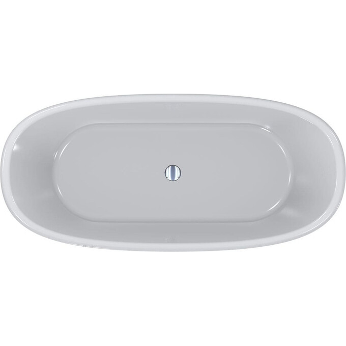 Мраморная ванна Miraggio Anastasia Miramarble 69125621 (175x80 см, отдельностоящая), Технология производства: Miramarble, Цвет производителя: белый глянец, фото 6