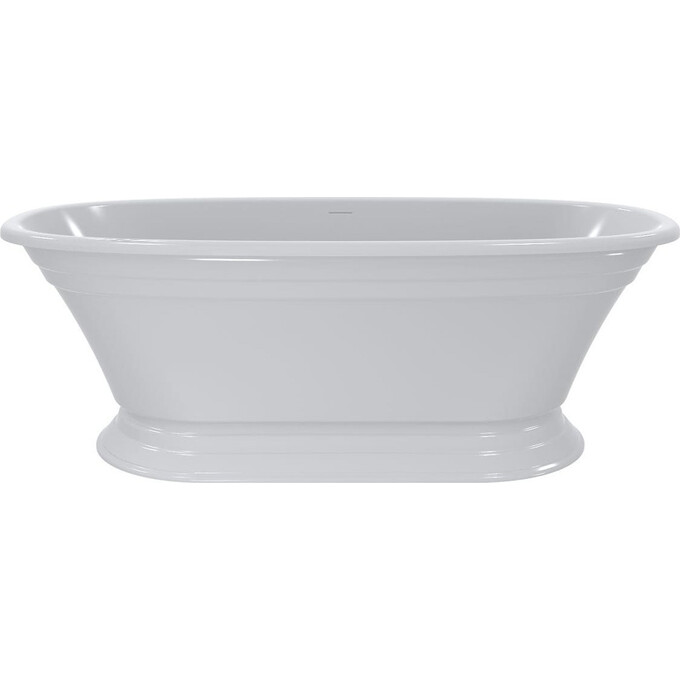 Мраморная ванна Miraggio Anastasia Miramarble 69125621 (175x80 см, отдельностоящая), Технология производства: Miramarble, Цвет производителя: белый глянец, фото 5