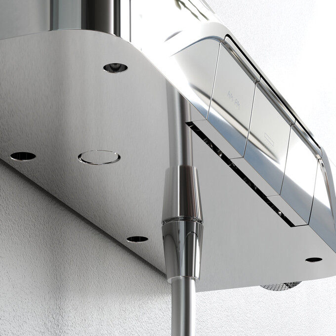 Душевая система с термостатом Am.Pm Func F078F200 (с полкой), Цвет производителя: хром, фото 9