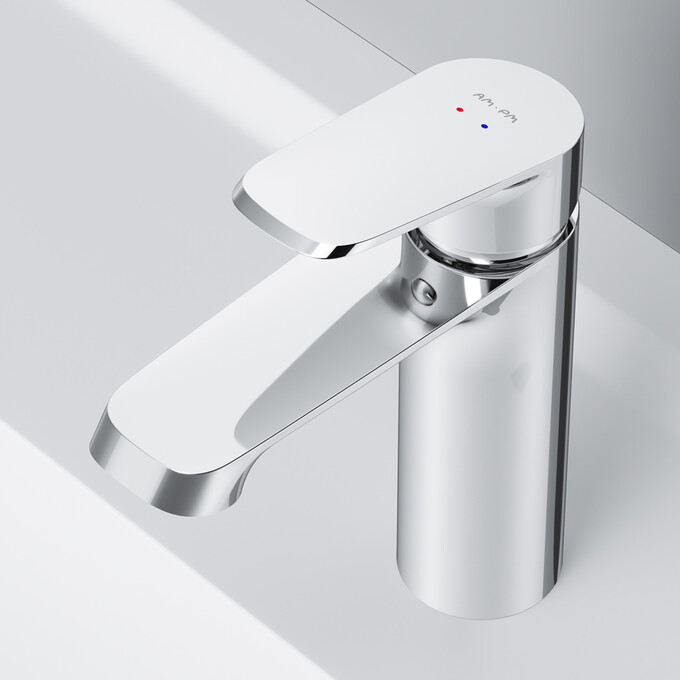 Смеситель для умывальника Am.Pm Func F8F02100, Цвет производителя: хром, фото 4