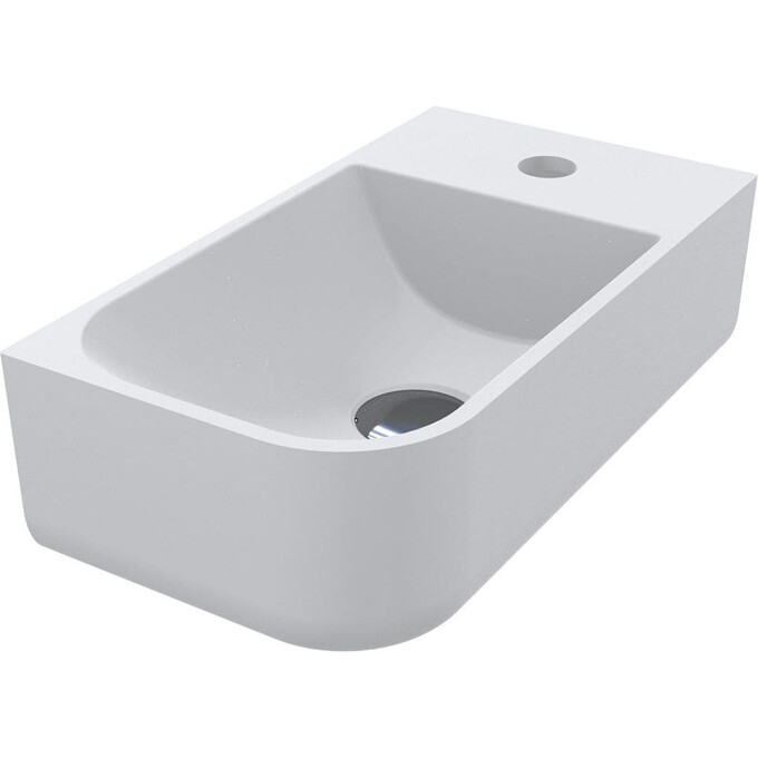 Раковина Miraggio Ko L Mirasoft 69125609 (40x22 см, белая матовая, левая чаша), Доступные размеры: 40 x 22 L, Технология производства: Mirasoft Technology, Цвет производителя: белый матовый, фото 